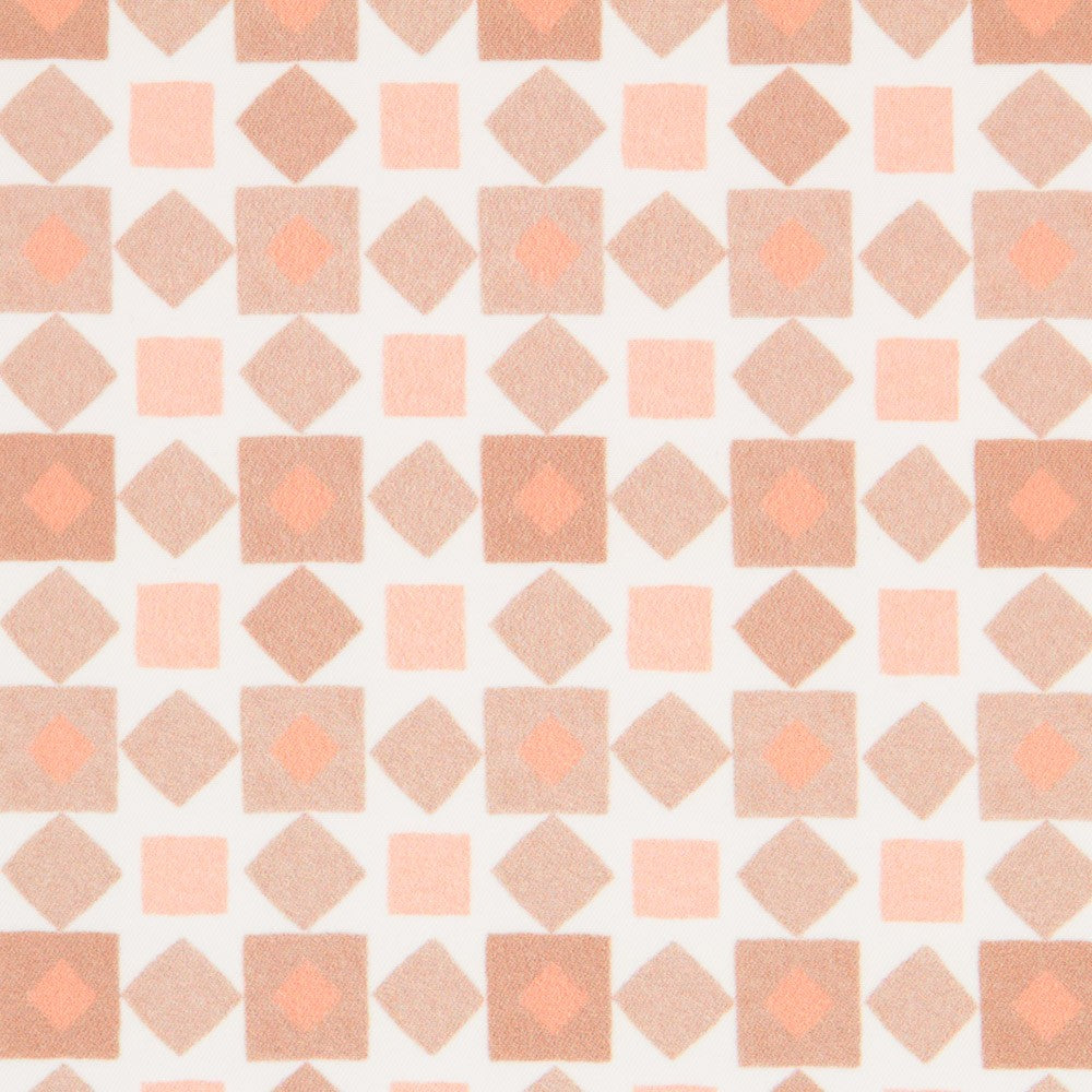 Satin Ethnique Kenia Saumon - Ribes y Casals