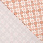 Satin Ethnique Kenia Saumon - Ribes y Casals