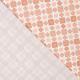 Satin Ethnique Kenia Saumon - Ribes y Casals