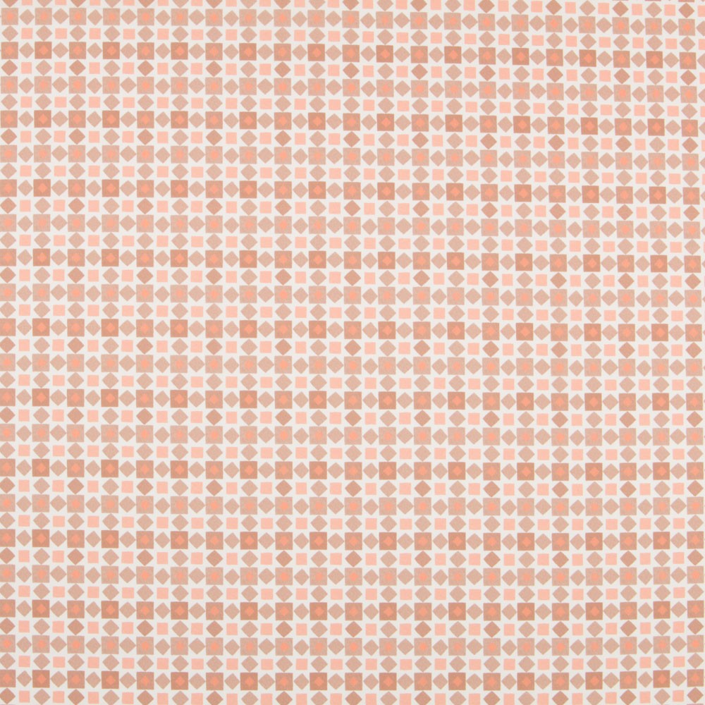 Satin Ethnique Kenia Saumon - Ribes y Casals