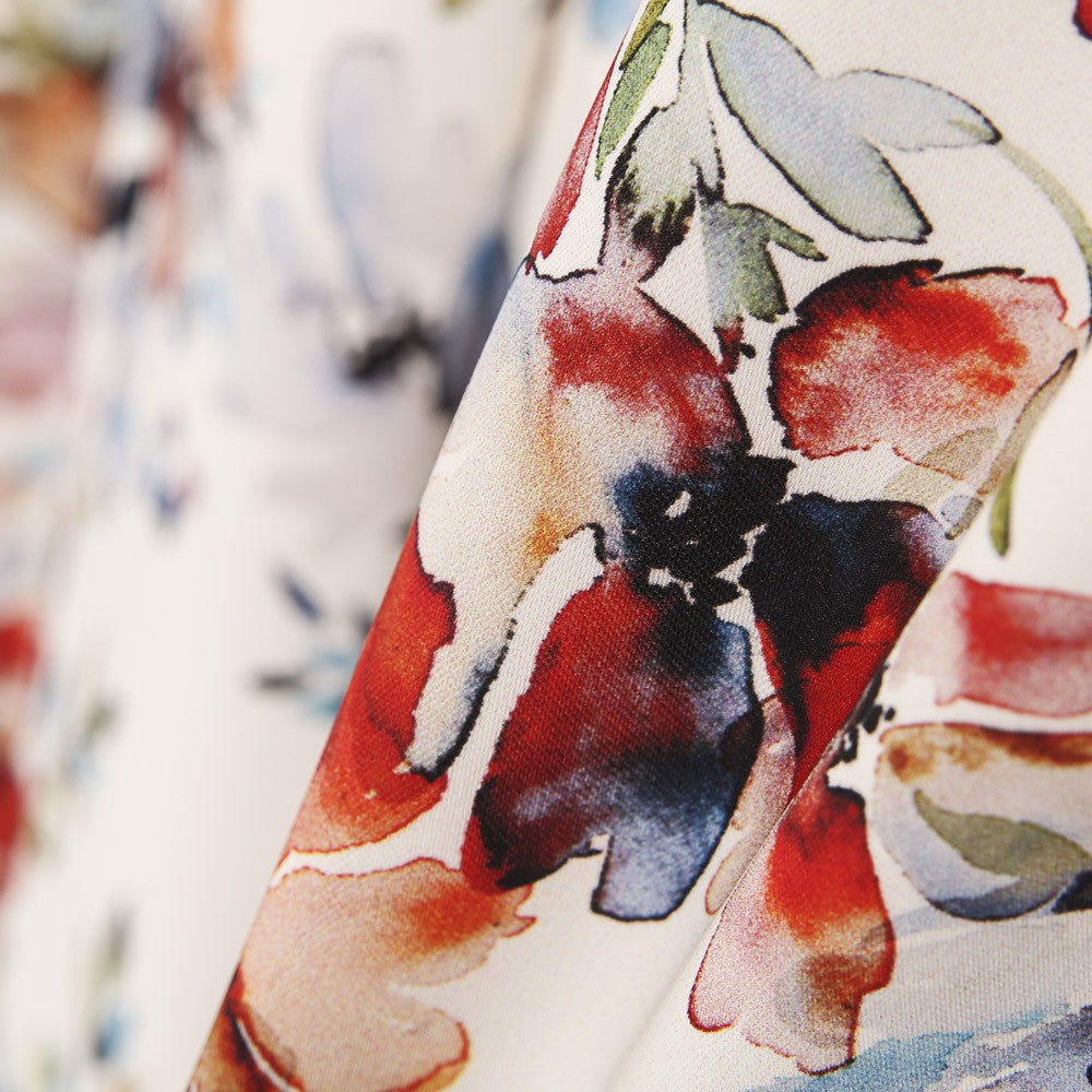 Spandex Floral Écru - Ribes y Casals