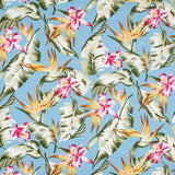 Spandex Tropical Bleu Lisse - Ribes y Casals