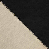 Jacquard noir uni double face - Ribes y Casals