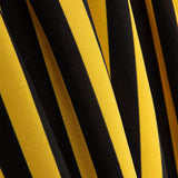 Plat Bicolore Polyester Jaune-Noir - Ribes y Casals