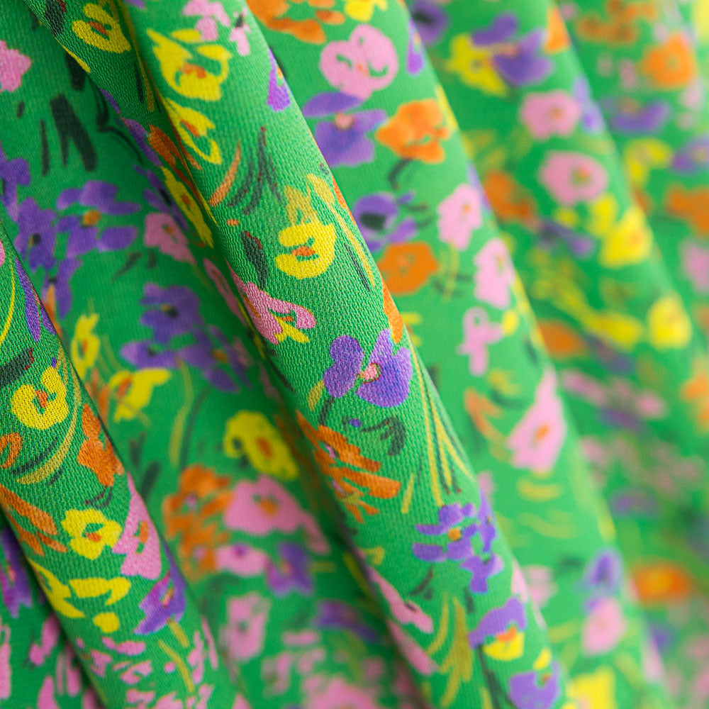 Tissu Plat Polyester Vert 170x140 Cm - Ribes y Casals