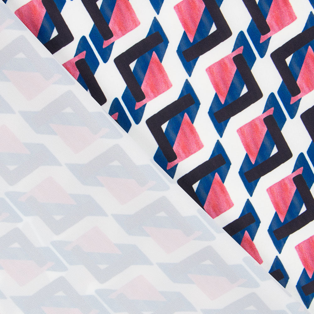 Polyester Plat Croix Fuschia - Ribes y Casals