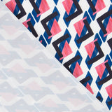 Polyester Plat Croix Fuschia - Ribes y Casals