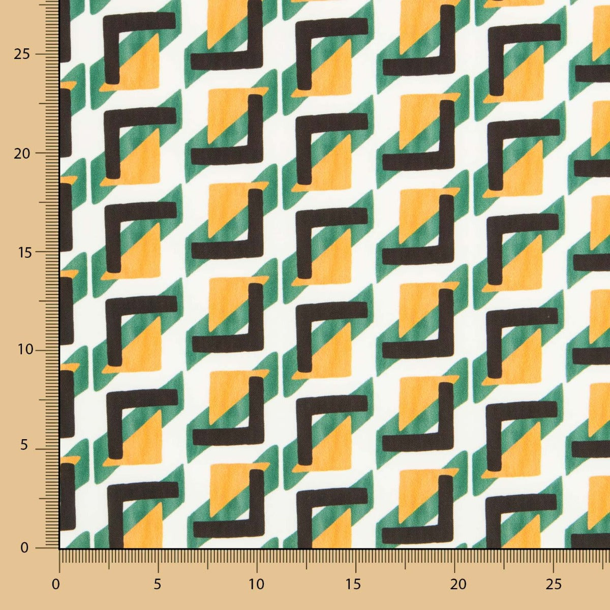 Polyester Plat Croix Orange - Ribes y Casals