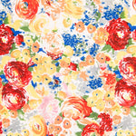 Polyester Plat Fin Roses - Ribes y Casals