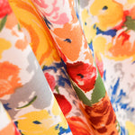 Polyester Plat Fin Roses - Ribes y Casals