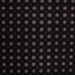 Tissu Polyester Géométrique Noir - Ribes y Casals