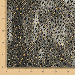 Polyester Plat Léopard Gris - Ribes y Casals