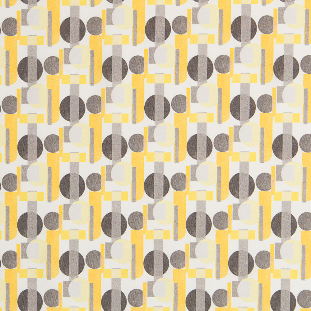 Polyester Plat Cercle Jaune - Ribes y Casals