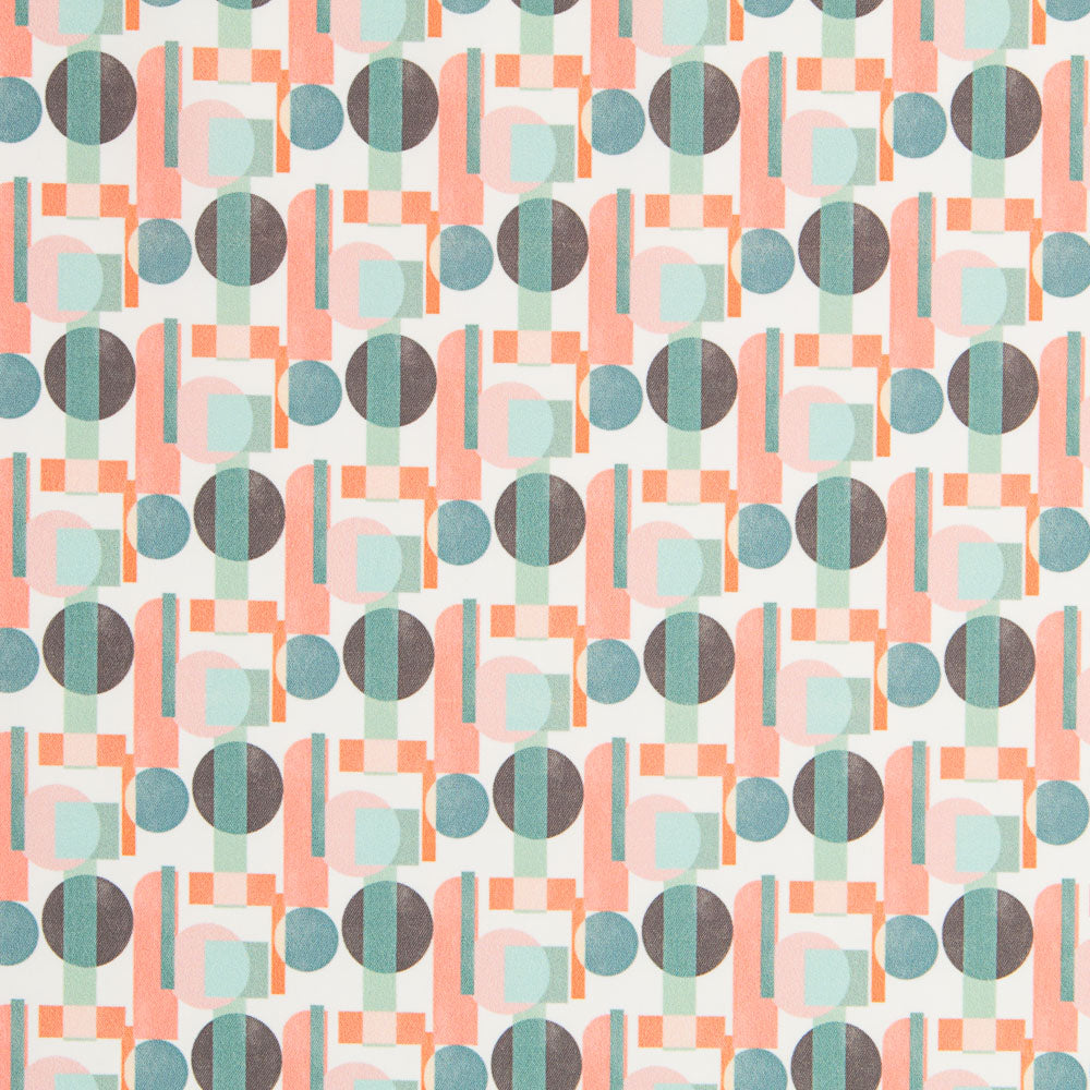 Polyester Plat Cercle Saumon - Ribes y Casals