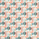 Polyester Plat Cercle Saumon - Ribes y Casals