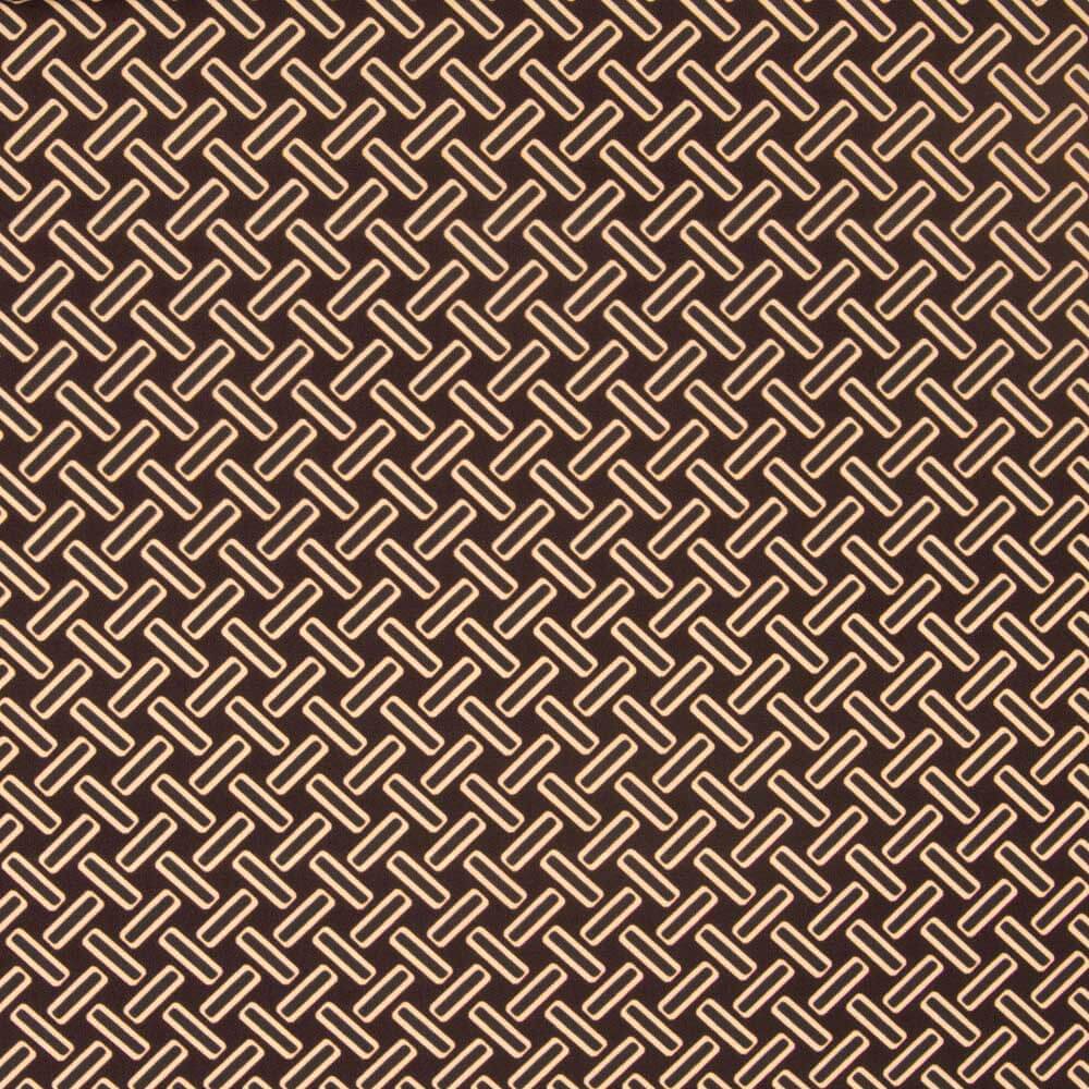 Polyester Plat Croix Marron - Ribes y Casals