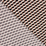 Polyester Plat Géo Marron - Ribes y Casals