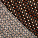 Spandex Mode Mosaïque Marron - Ribes y Casals