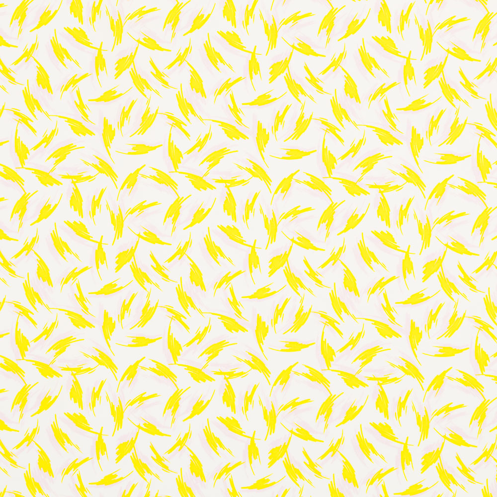 Tissu Spandex Traits Jaune - Ribes y Casals