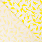 Tissu Spandex Traits Jaune - Ribes y Casals