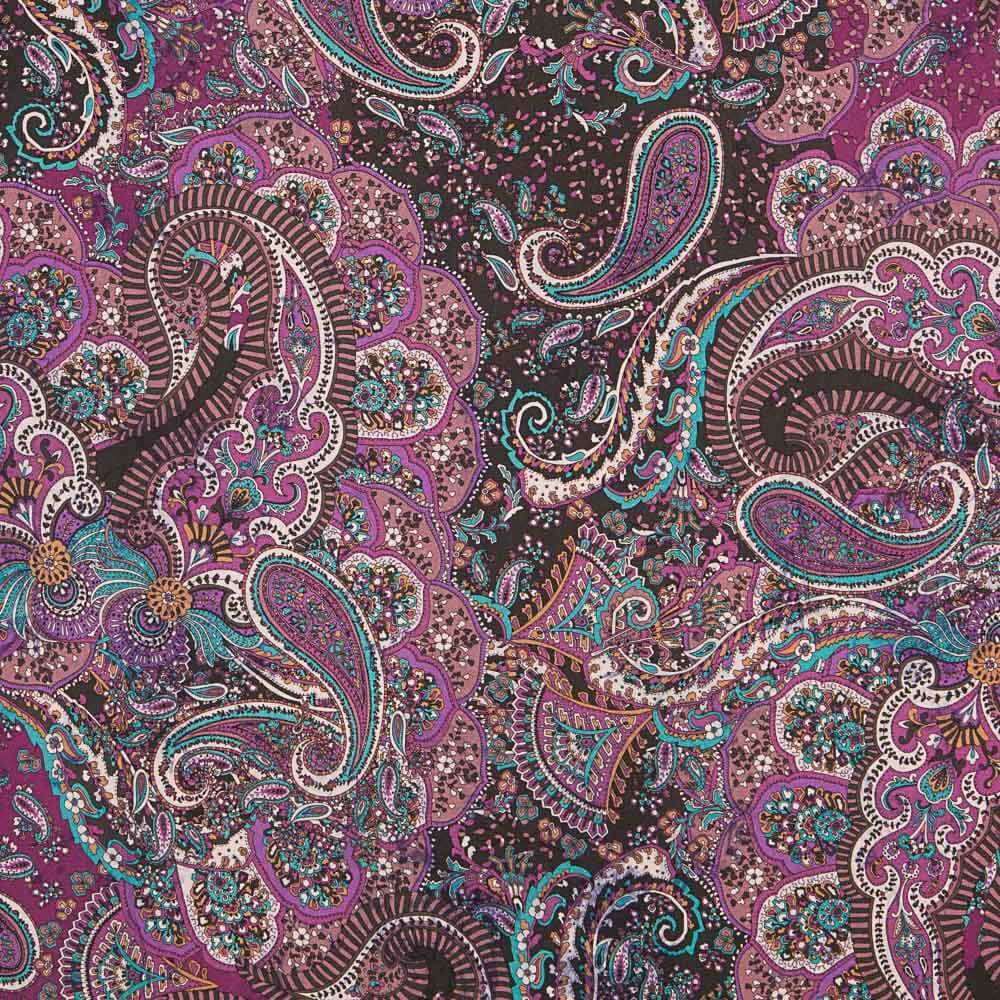 Viscose Spandex Plat Cachemire Bougainvillier - Ribes y Casals