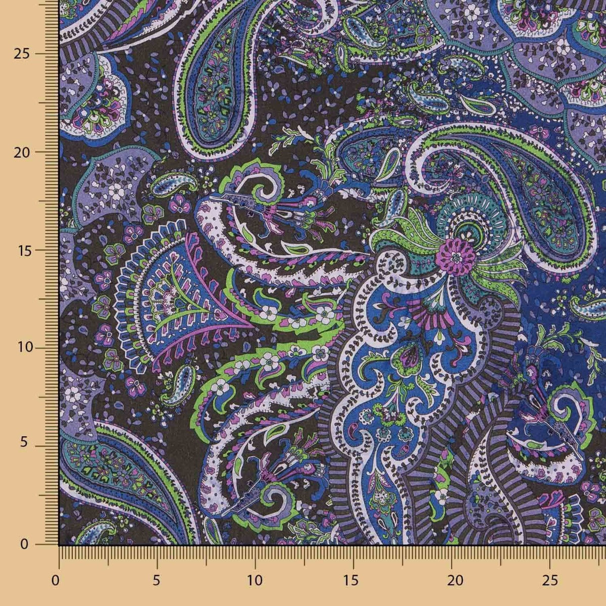 Viscose Spandex Plat Cachemire Violet - Ribes y Casals