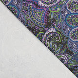 Viscose Spandex Plat Cachemire Violet - Ribes y Casals