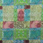 Retal Plana Spandex Viscosa Patchwork Cachemire 80x130 cm - Ribes y Casals
