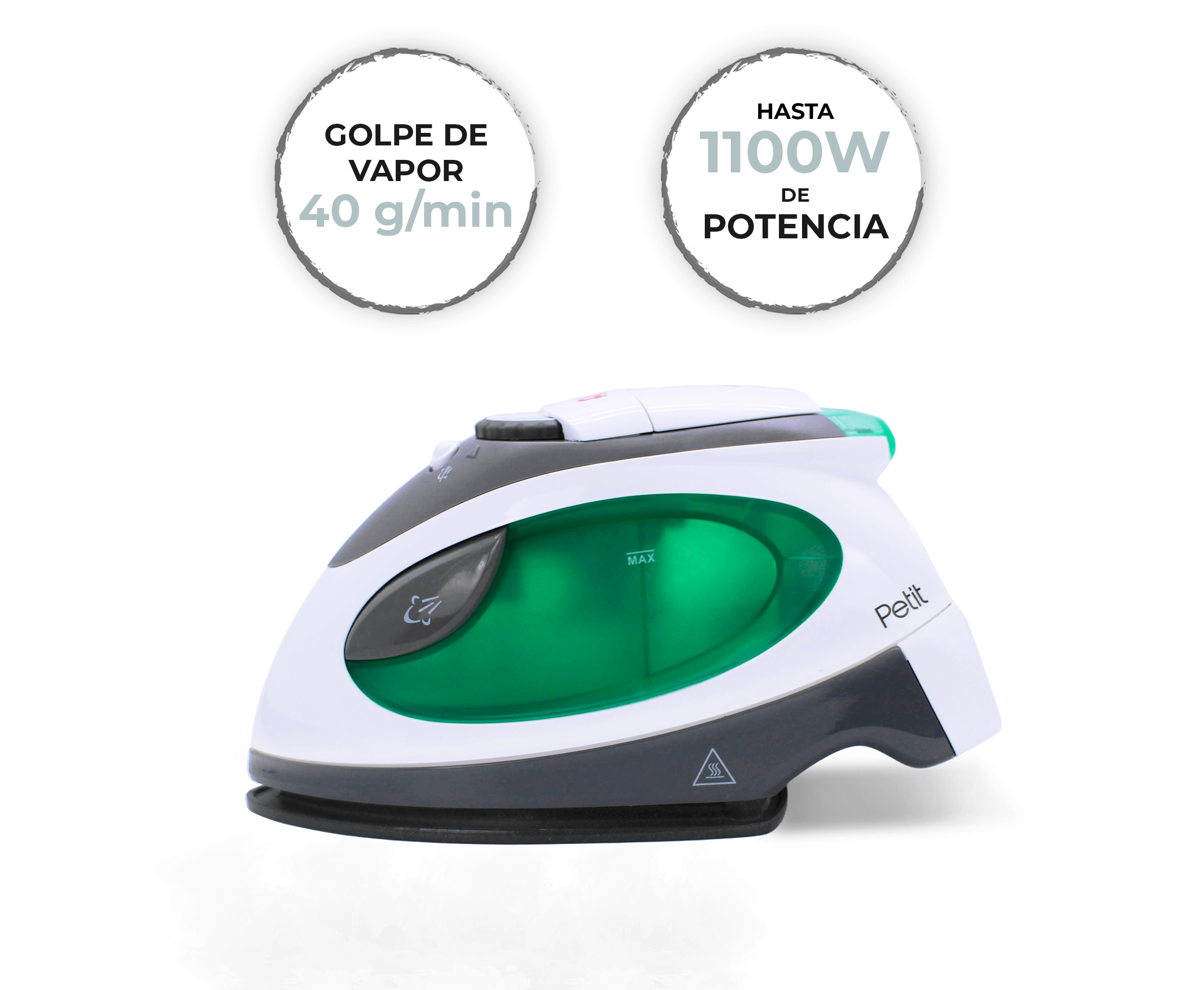 Fer à repasser de voyage Alfa Petit - Idéal pour le patchwork - Ribes y Casals