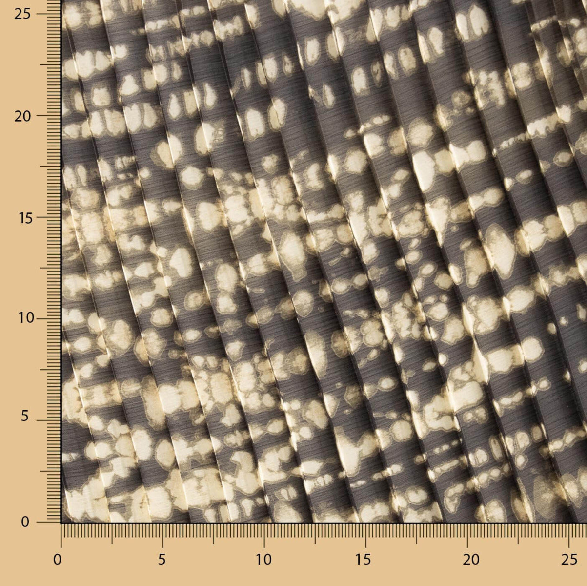 Mousseline Plissé Bambula Etnico Dégradé - Ribes y Casals