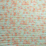 Mousseline Plissé Bambula Primavaera Aqua - Ribes y Casals