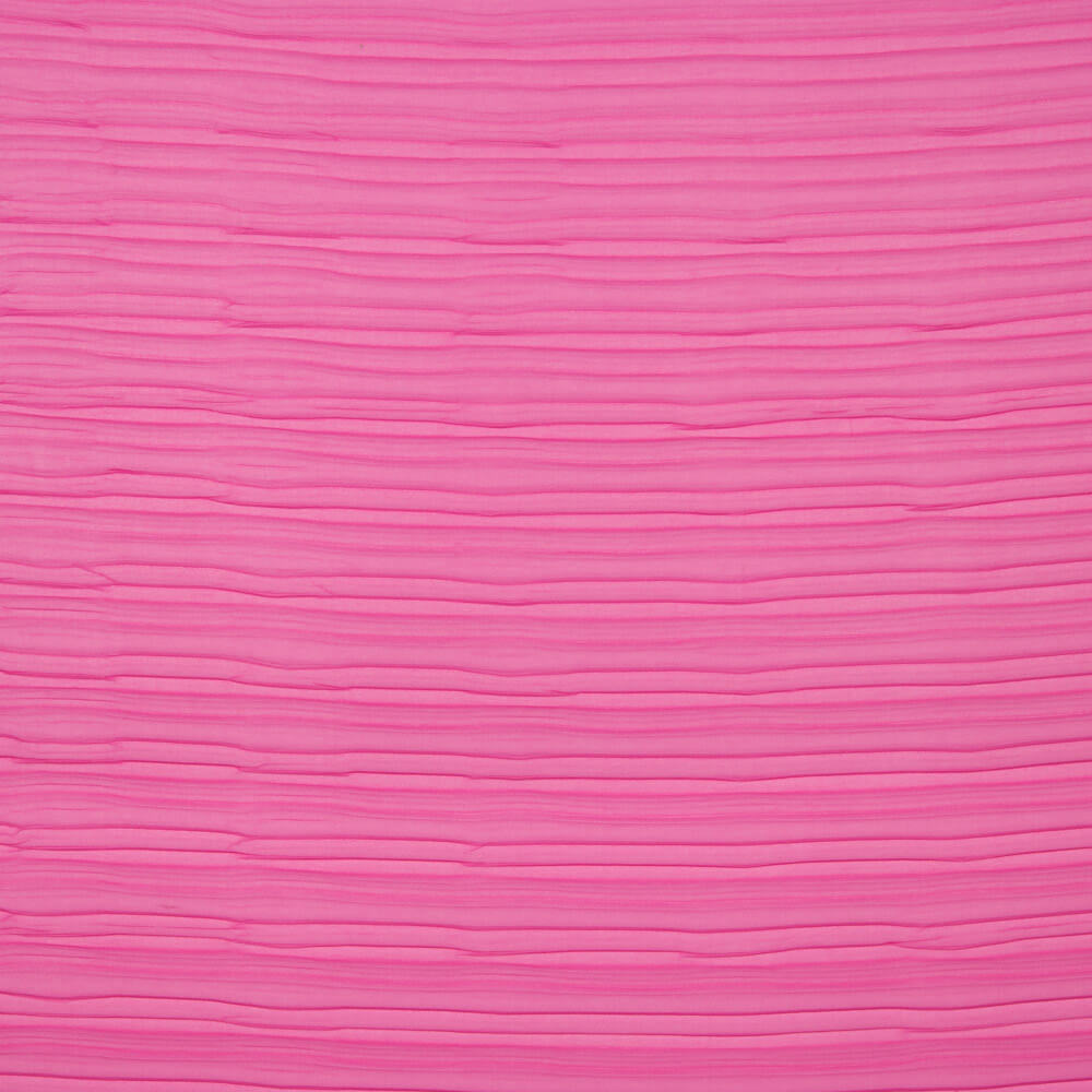 Tissu Gaze Plissée Polyester Fuchsia - Ribes y Casals