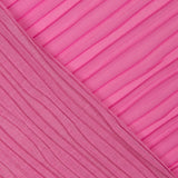 Tissu Gaze Plissée Polyester Fuchsia - Ribes y Casals