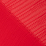 Tissu Gaze Plissé Polyester Rouge - Ribes y Casals