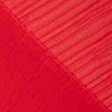 Tissu Gaze Plissé Polyester Rouge - Ribes y Casals