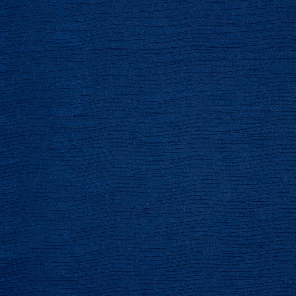 Tissu Taffetas Plissé Bleu - Ribes y Casals