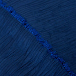 Tissu Taffetas Plissé Bleu - Ribes y Casals