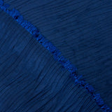 Tissu Taffetas Plissé Bleu - Ribes y Casals