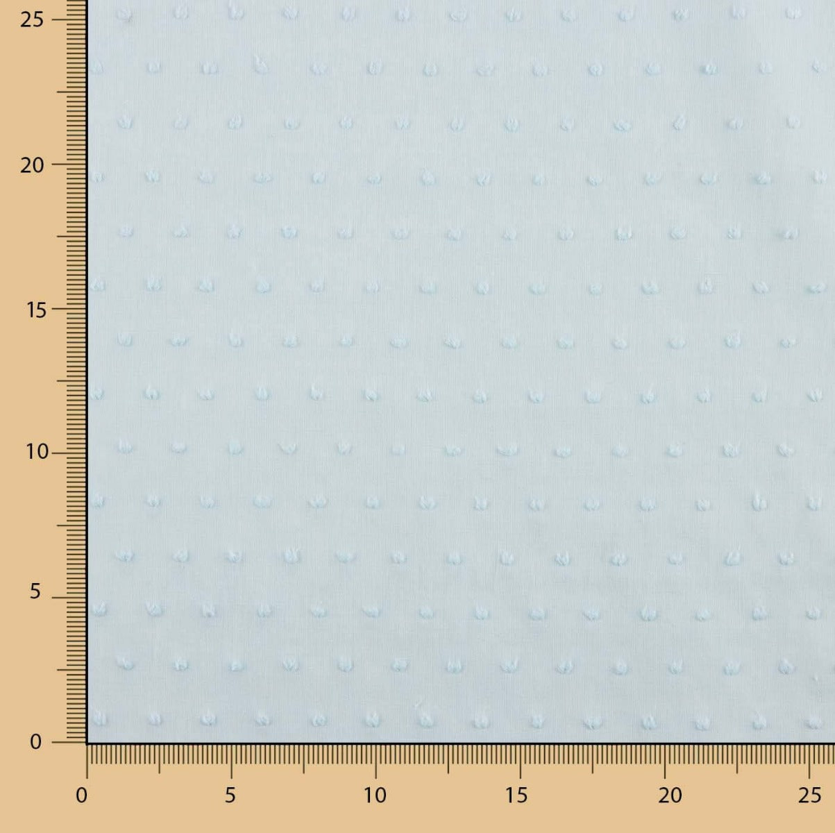 Plumeti de coton bleu ciel - Ribes y Casals