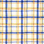 Polaire Mouton Carreaux Bleu et Écru - Ribes y Casals