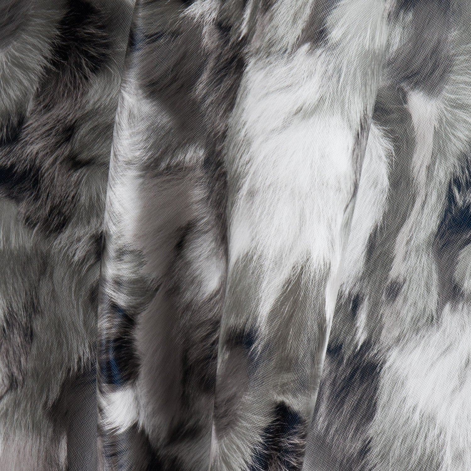 Similicuir Imprimé Animal Gris - Ribes y Casals