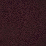 Similicuir Daim Synthétique Léopard Pourpre - Ribes y Casals