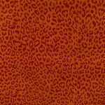 Similicuir Daim Synthétique Léopard Orange - Ribes y Casals