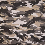 Similicuir Camouflage Marrons - Ribes y Casals
