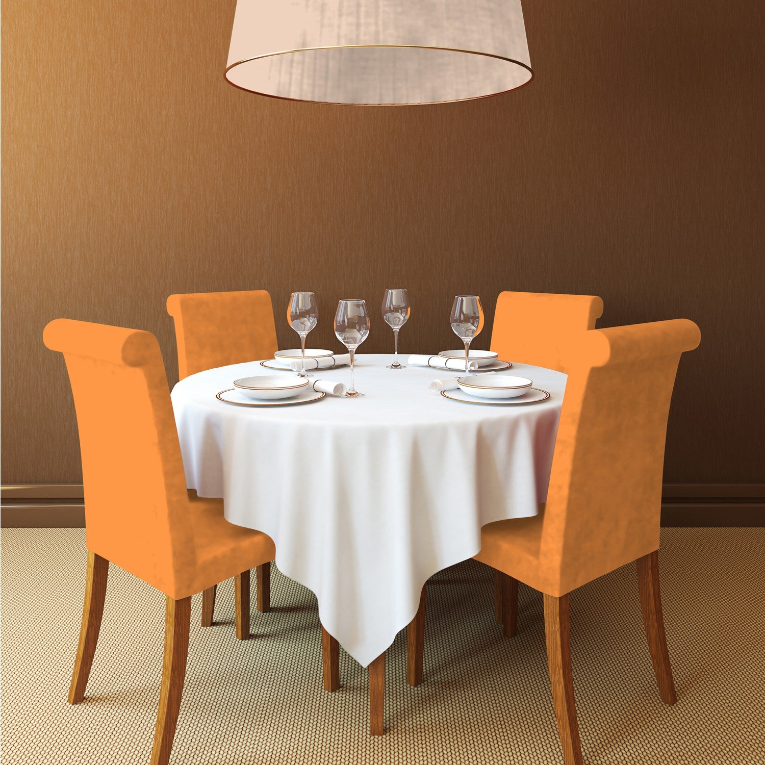 Similicuir pour Tapisser Orange - Ribes y Casals