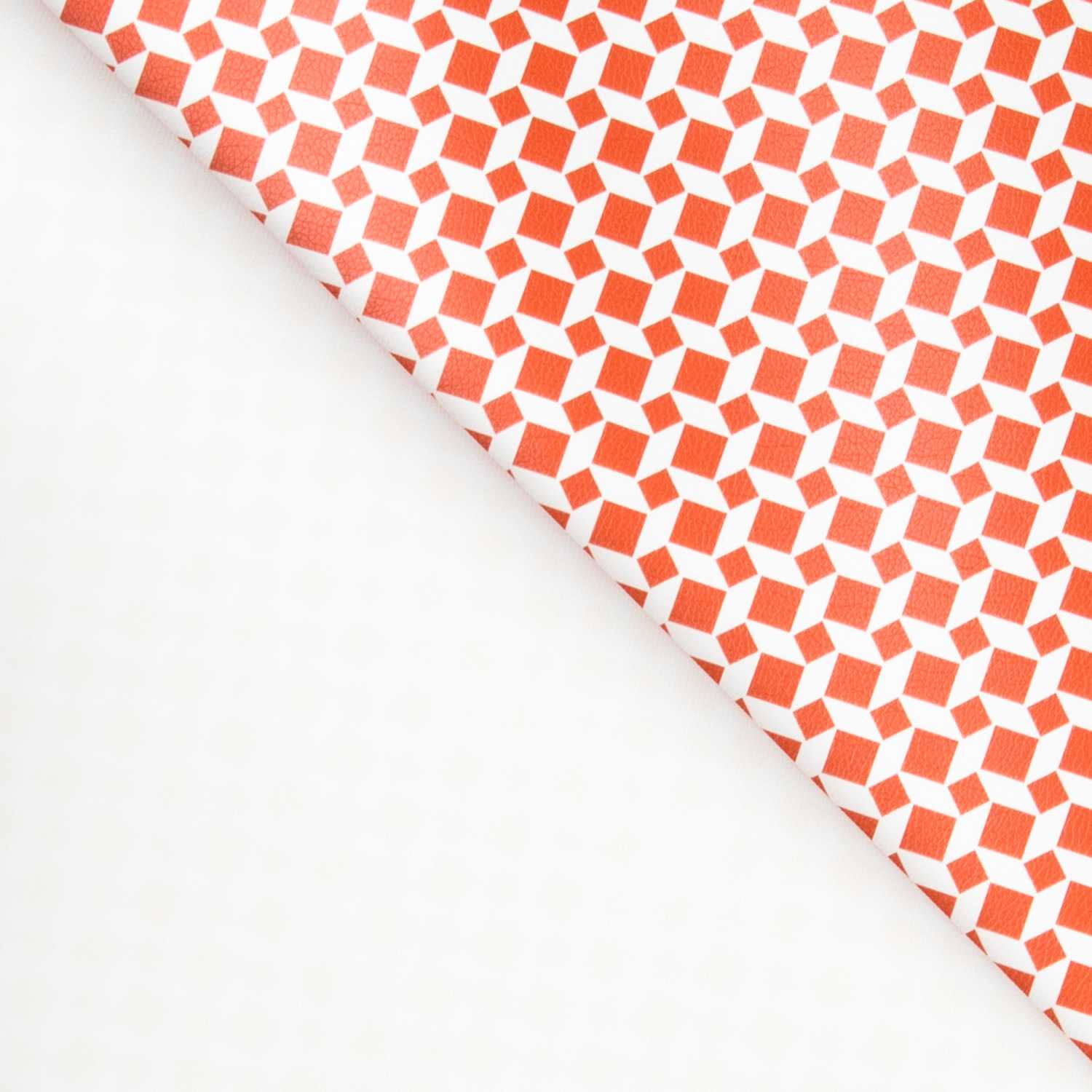 Similicuir Cube Orange - Ribes y Casals