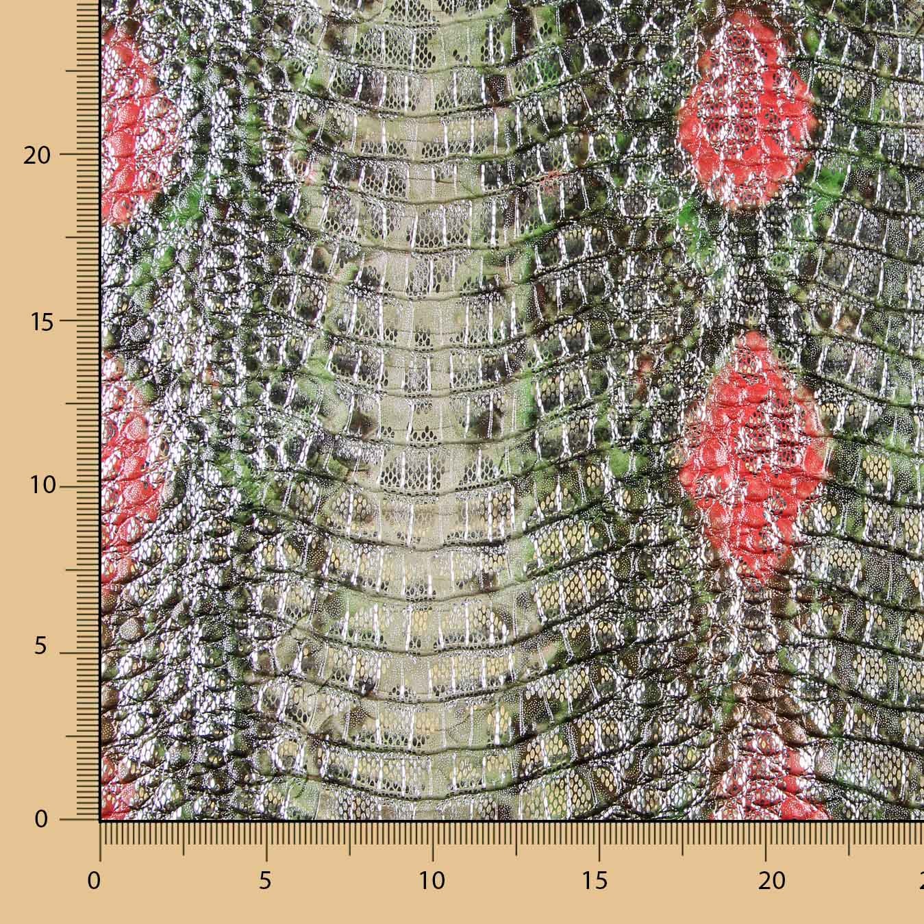 Similicuir Serpent Fantaisie Multicolore - Ribes y Casals
