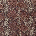 Retal Punto Laminado Snake Negra 110x135 cm - Ribes y Casals