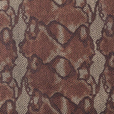 Retal Punto Laminado Snake Negra 110x135 cm - Ribes y Casals