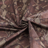 Retal Punto Laminado Snake Negra 110x135 cm - Ribes y Casals